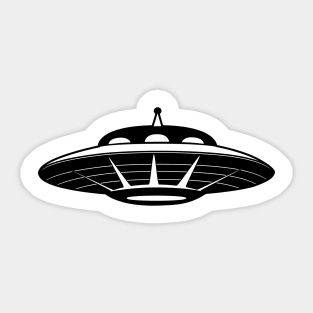 Flying saucer Sticker